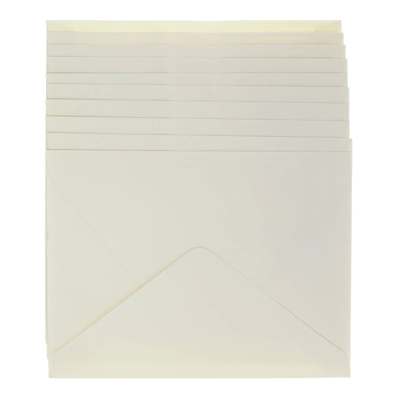 12 Packs: 10 ct. (120 total) Ivory Card & Envelope Set by Recollections™, 5" x 7"