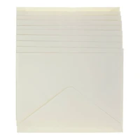 12 Packs: 10 ct. (120 total) Ivory Card & Envelope Set by Recollections™, 5" x 7"