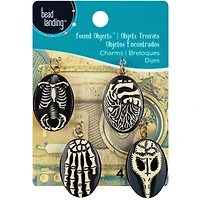 Found Objects™ Anatomy Resin Charms By Bead Landing™