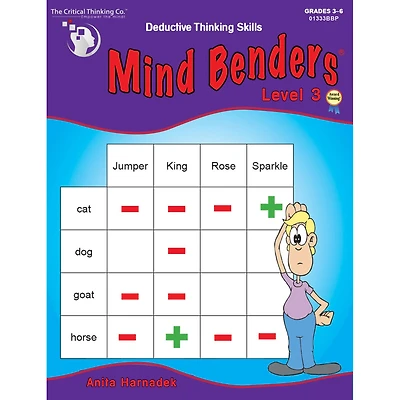 The Critical Thinking Co.™ Mind Benders® Level 3, Grades 3-6