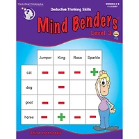 The Critical Thinking Co.™ Mind Benders® Level 3, Grades 3-6