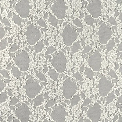 Ivory Stretch Lace