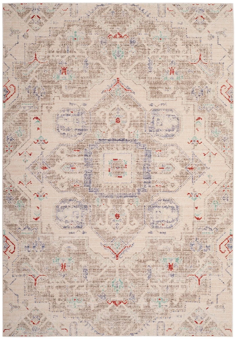 Windsor Modern Distressed 4' X 6' Area Rug