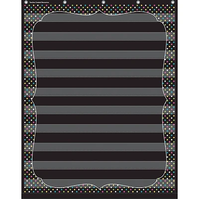 Chalkboard Brights 10 Pocket Chart
