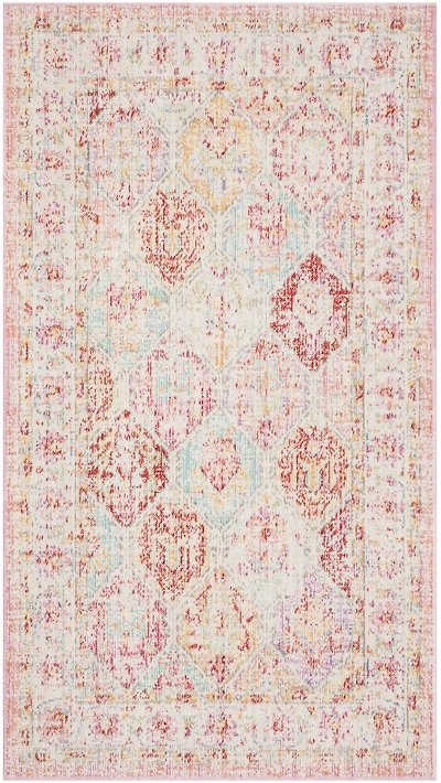 Windsor Distressed Quilted 3' X 10' Area Rug