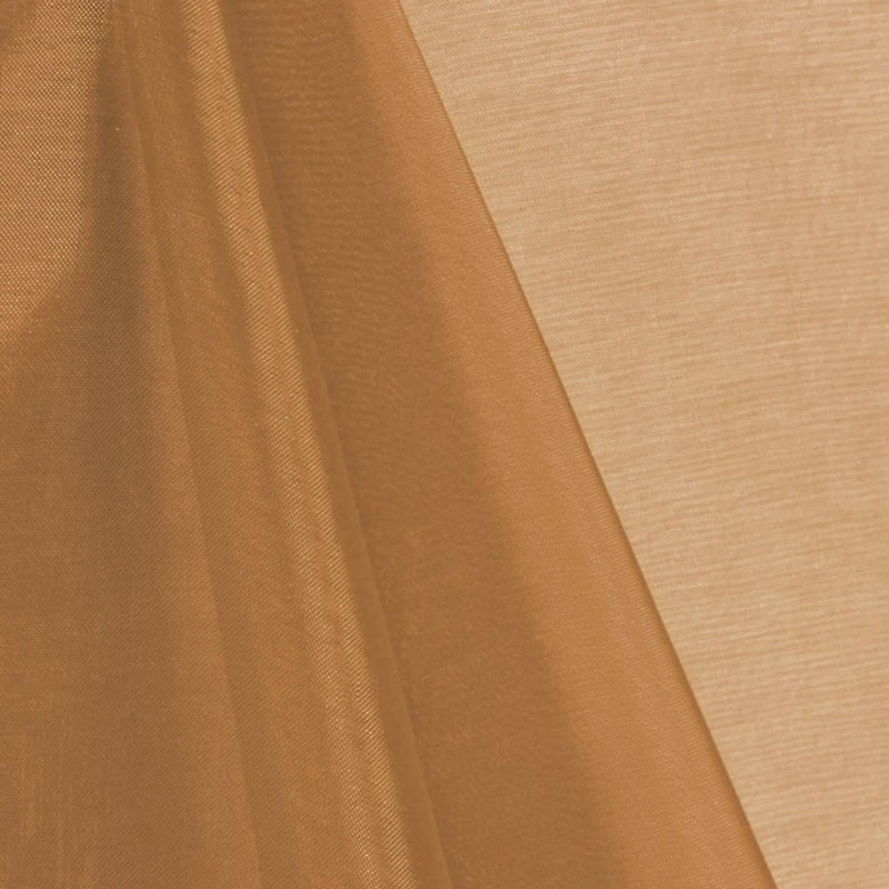 Mocha Mirror Organza