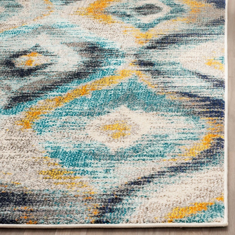 Monaco Mod Geo 2'-2" X 8' Area Rug
