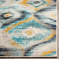 Monaco Mod Geo 2'-2" X 8' Area Rug