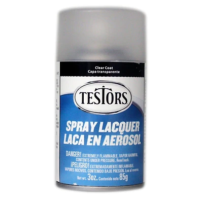 Testors® Lacquer Top Coat & Thinner, Spray Dullcote