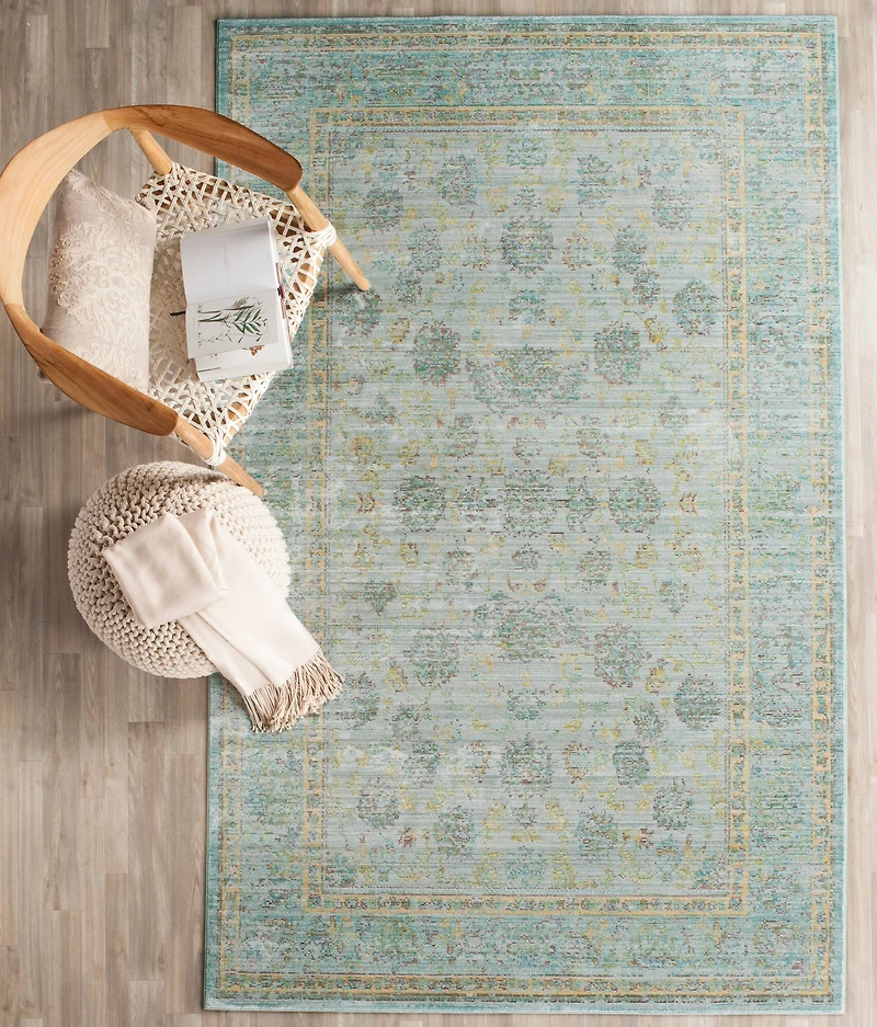 Valencia Motif 4' X 6' Area Rug