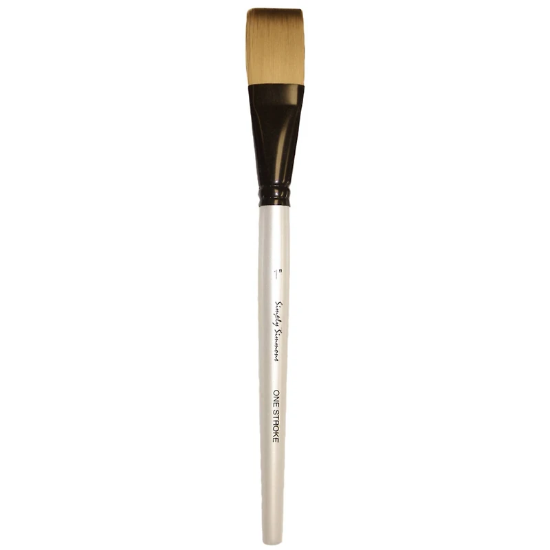 Simply Simmons Short Handle One Stroke Brush
