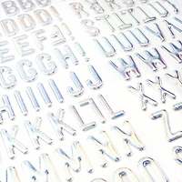 Iridescent Pastel Puffy Alphabet Stickers by Recollections™
