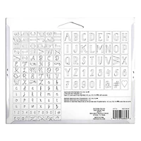 Letter Stencils Value Pack by Craft Smart®