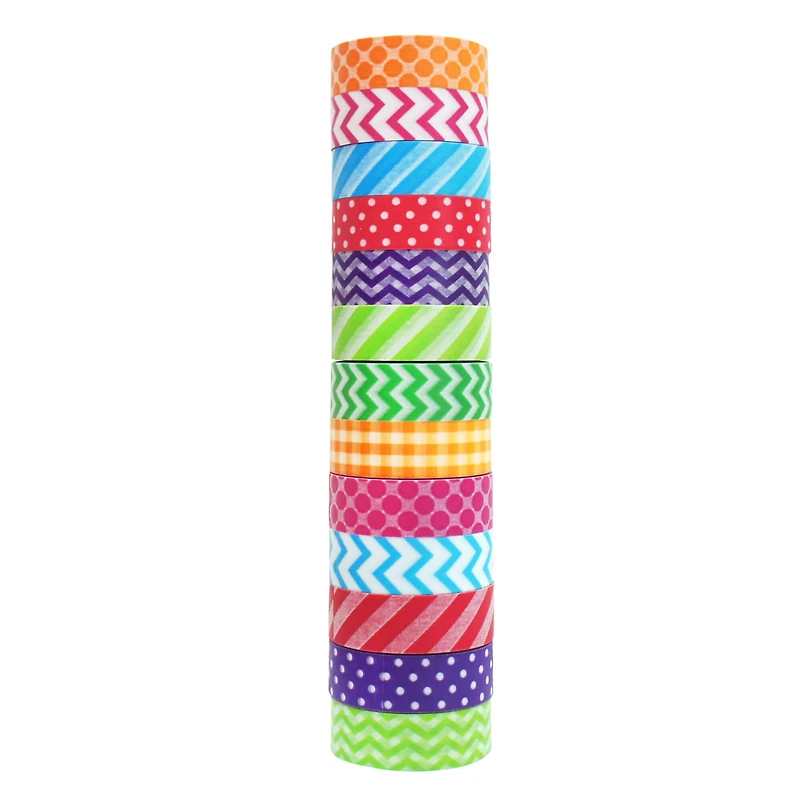 Basics Print Washi Tape Tube by Recollections™