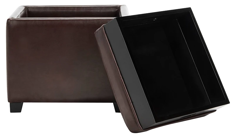 Bobbie Ottoman in Cordavan