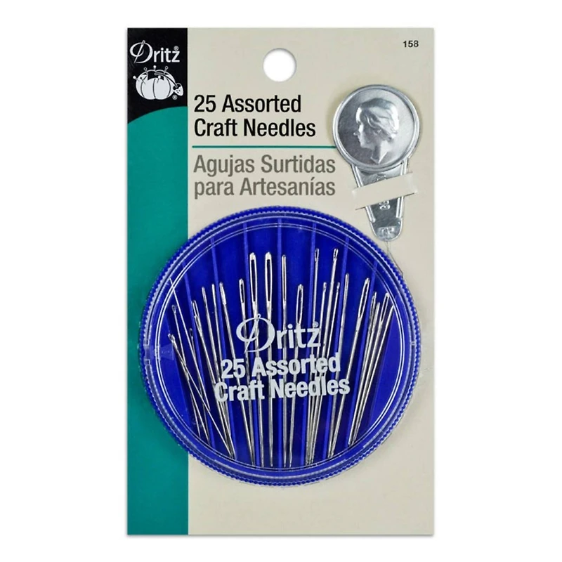 25 Assorted Craft Needles