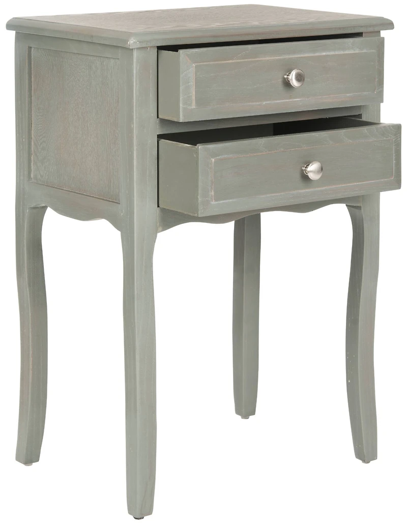 Lori End Table in French Grey