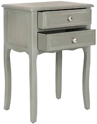 Lori End Table in French Grey