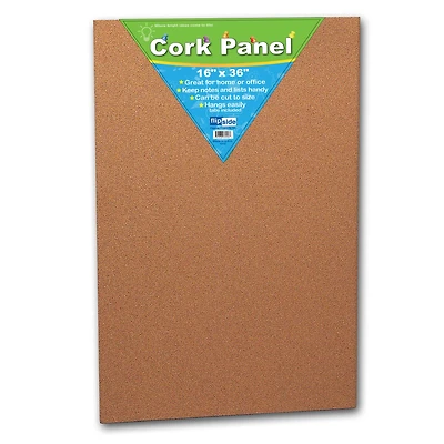 Flipside Cork Panel, 16" x 36"