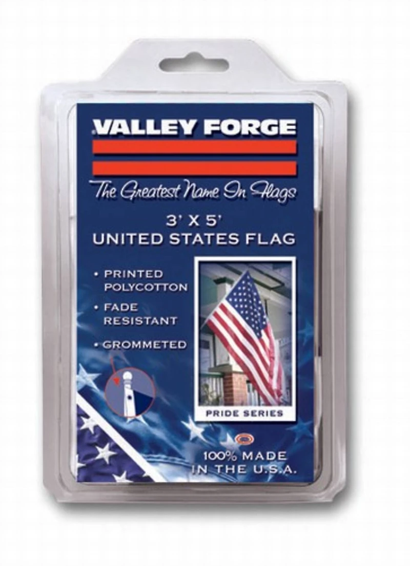 Valley Forge® Printed Polycotton United States Flag