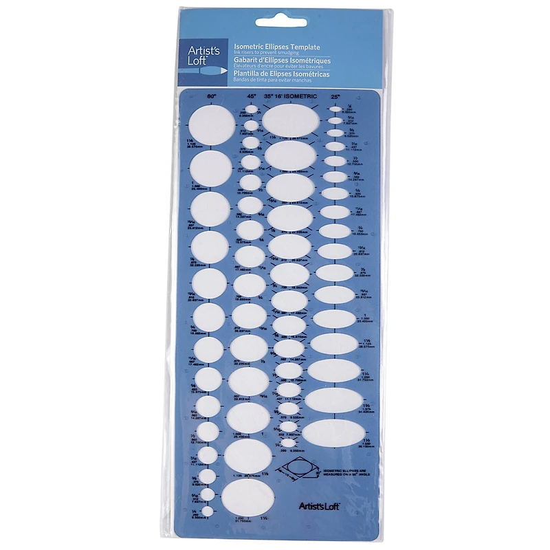 Isometric Ellipses Template by Artist’s Loft™