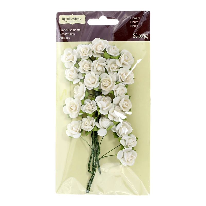 Pearl Mini Roses by Recollections™