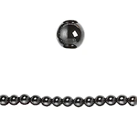 12 Pack: Hematite Round Beads, 8mm by Bead Landing™
