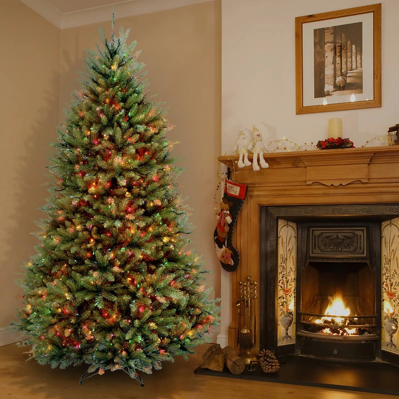 ft. Pre-Lit Dunhill® Fir Full Artificial Christmas Tree