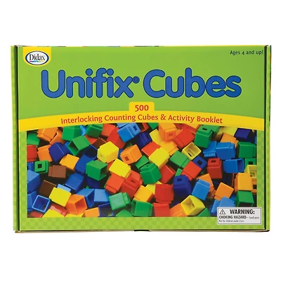 Unifix® Pattern Cube Set, 500 Per Pack