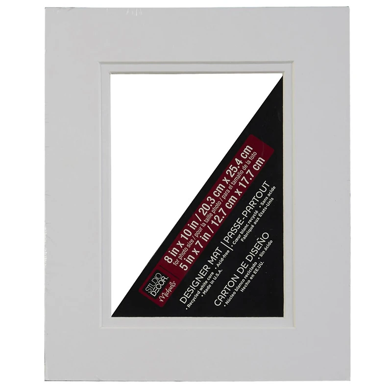 8" x 10" Double Mat By Studio Décor