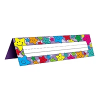 Happy Stars Tented Name Plates