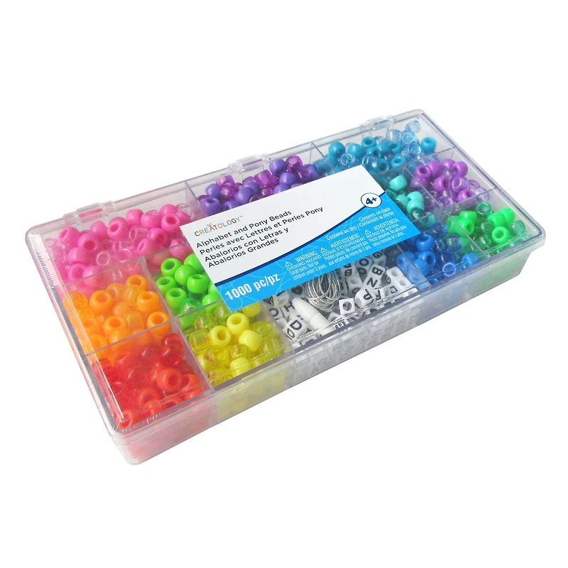 Alphabet & Pony Bead Box By Creatology™