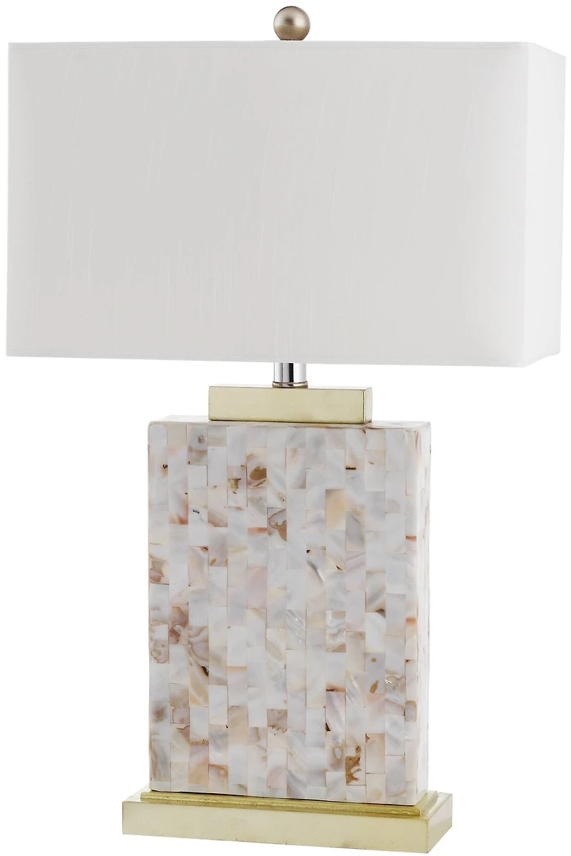 Tory Shell Table Lamp in Shell