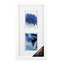 Gallery 2 Opening White Frame with Double Mat by Studio Décor®