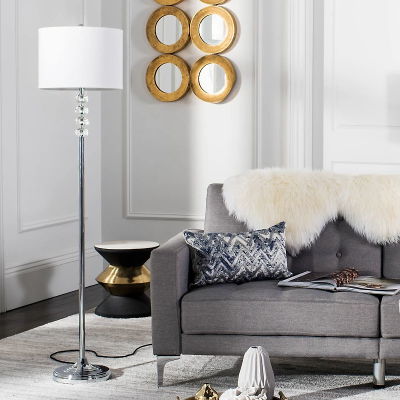 Vendome Floor Lamp in Crystal