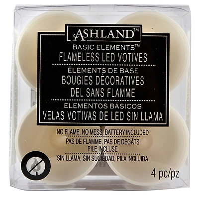 Ashland® Flameless LED Votives, White