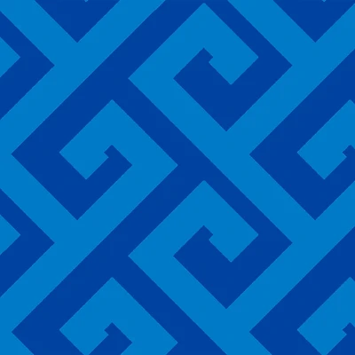 Springs Creative Blue Tonal Greek Key Quilting Cotton Fabric