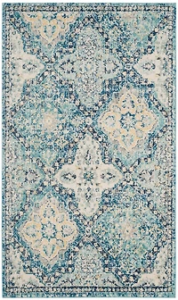 Evoke Double Border Medallion 3' X 5' Area Rug