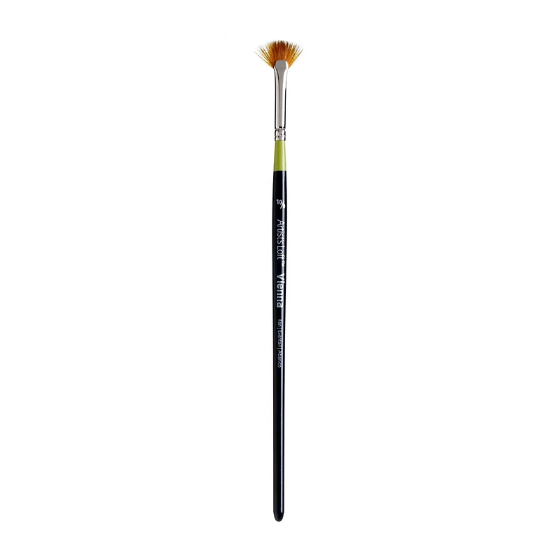 Vienna Golden Taklon Fan Brush by Artist's Loft™