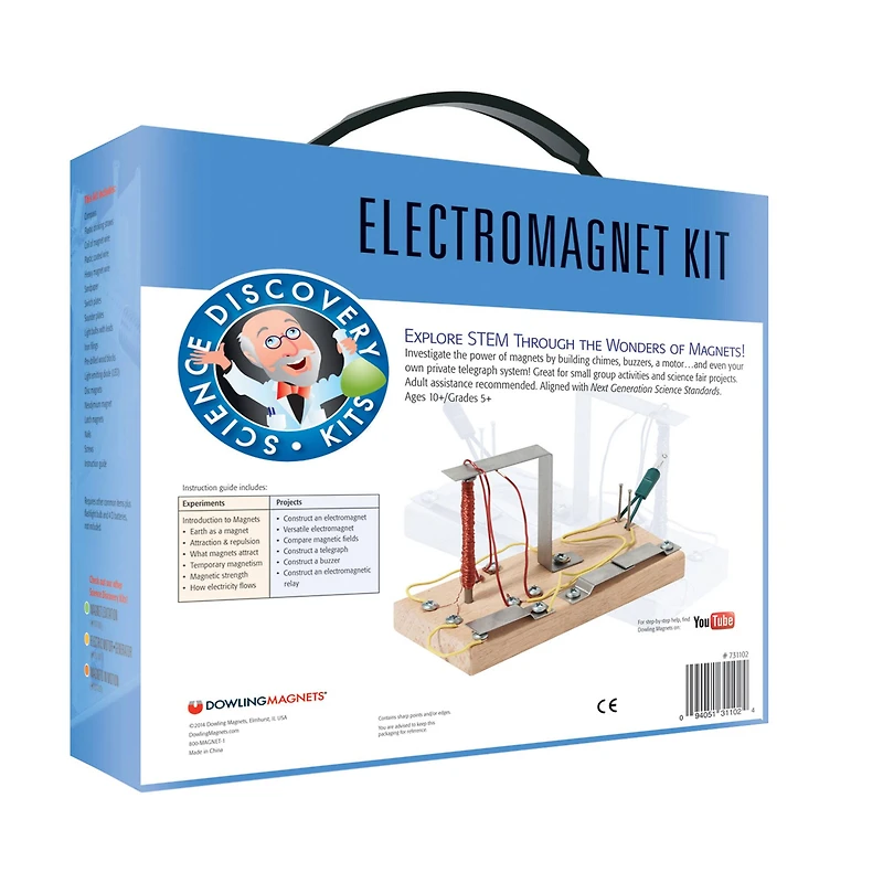 Electromagnet Science Kit