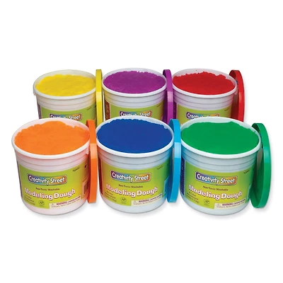 Creativity Street® Assorted Colors Modeling Dough, Pack of 6