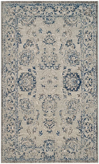 Artisan Framed Floral 3' X 5' Rug