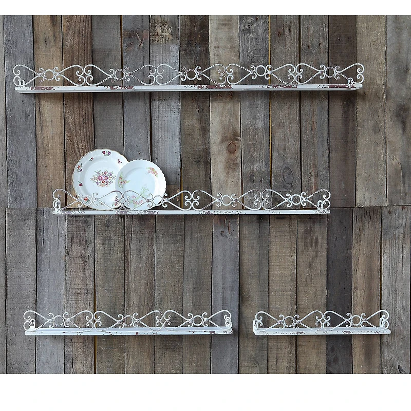 Hello Honey® Cream Iron Ledges Set