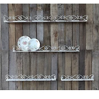 Hello Honey® Cream Iron Ledges Set