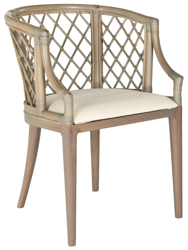 Carlotta Arm Chair in Brown