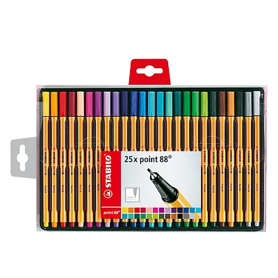 Stabilo® Point 88 Color Pen Wallet Set