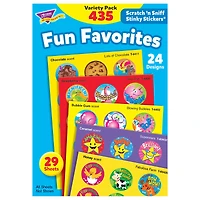 Trend Enterprises® 1” Fun Favorites Stinky Stickers®, 435 Pack