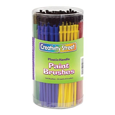 Creativity Street® Economy Paint Brushes, 144 Canister Set