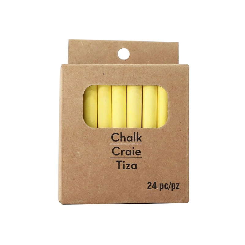 48 Packs: 24 ct. (1,152 total) Assorted Chalk Box