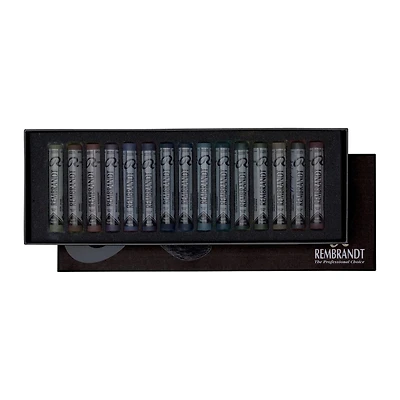 Rembrandt® Pastel 15 Stick Dark Shade Set
